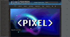 Desktop Screenshot of pixelpromos.com